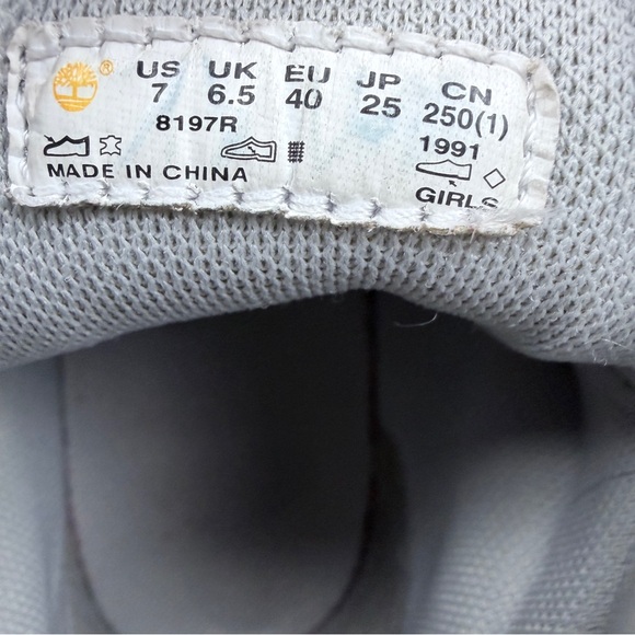 Timberland Pink Nubuck Lace-Up Boots - Picture 13 of 13